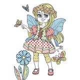 Раскраска водная CRYSTAL BOOK 