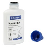 Клей ПВА OfficeSpace, 85г, с дозатором (PVA_52478) (355605)