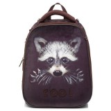Рюкзак Hatber ERGONOMIC -ЕНОТик  - EVA, 37X29X17 СМ, светоотраж., 2 отделения на молнии (NRk_30013) 