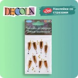 Наклейки со стразами DECOLA 