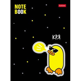 Записная книжка ХАТБЕР А6 48л. клетка, 
