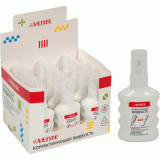 Корректор 2в1 deVENTE, 13мл, с кисточкой и металлическим наконечником (4060106)