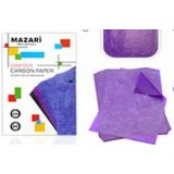 Бумага копировальная MAZARI A4, 100 листов, фиолетовая (M-5691 фиол)