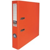Регистратор INDEX А4, 50мм, PVC, оранжевый (5/50) (IND 5/30 PVC NEW ОР)