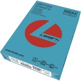 Бумага цветная LAMARK, А4, 500л., 75г/м, голубой (CC-47) (014_0000009)
