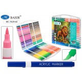 Набор маркеров-акриловые BASIR 