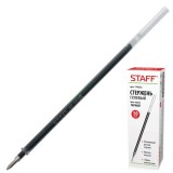 Стержень гелевый STAFF, 135 мм, узел 0,5 мм, линия 0,35 мм, черный (ЦЕНА ЗА 50 ШТ) (170232)