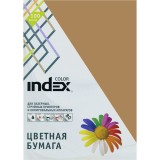 Бумага INDEX COLOR A4 100л/пач 80 гр, табачный (IC19/100) (00-00019699)