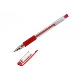 Ручка гелевая BASIR 0,5 мм. пластик, красная (МС-1266/красн.)