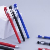 Ручка гелевая XUEXI, 0,5 мм, пласт.корп., черный (LX-603)