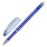 Ручка гелевая пиши-стирай ATTACHE корп синий, линия 0.5 мм, синяя (1513271)