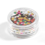Блестки для декора ногтей, крупные, разноцветные (2555573)