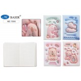 Блокнот детский BASIR 80л.21х14,5см 