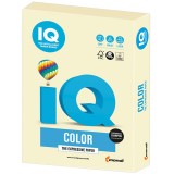 Бумага IQ COLOR A4 250л/пач 160 гр пастель ванильная (1/5) (ВЕ66) (110811)