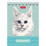 Блокнот ХАТБЕР А7 40л. клетка, 