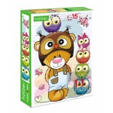 Пазлы ХАТБЕР А4 15 элементов ECO 