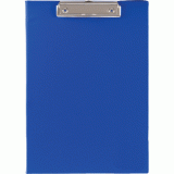 Клипборд (планшет) А4 deVENTE, картон+ПВХ, с зажимом, синий  (3034703)