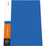 Папка с боковым прижимом  LAMARK 142, 0,60 мм, корешок 17 мм, синяя (128/58851) (CF0142-BL)
