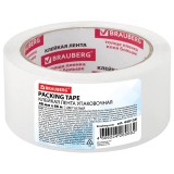 Скотч упаковочный BRAUBERG, 48мм х 66м, 45мкм, белый (440158)