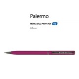 Ручка шариковая автоматическая PALERMO, 0,7 мм, бордовый металлический корпус, синяя (БВ-20-0250_04) Ручка шариковая автоматическая PALERMO, 0,7 мм, бордовый металлический корпус, синяя (БВ-20-0250_04)