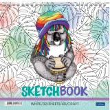 Скетчбук блокнот А5, 72л. 