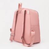 Рюкзак ЛУИЗА, 27*12*34 см, на молнии, 2 н/кармана, 2 бок кармана, розовый (7345663)