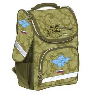 Рюкзак Hatber BALANCE-Истребитель-38Х29Х16 СМ полиэстер светоотраж. 1 отделение 3 кармана (NRk_13032