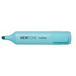 Маркер текстовый ХАТБЕР NEWtone PASTEL, клиновидный, бирюзовый, 12шт в дисплее (HL_060874) (060874)