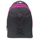 Рюкзак Hatber STREET -LOVE- 30Х42Х20 СМ полиэстер светоотр., 3 отд.,1 потайной карман (NRk_51075)