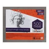 Пластилин скульптурный CALLIGRATA, 500 г, твердый, серый (5427981)