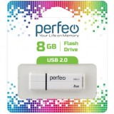 Флеш-драйв USB PERFEO C01G2, 8Gb, White (PF-C01G2W008)