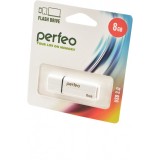 Флеш-драйв USB PERFEO C01G2, 8Gb, White (PF-C01G2W008)