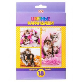 Карандаши цветные ХАТБЕР VK 