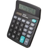 Калькулятор настольный ATTACHE ATC-555-12F, 12-разрядный, черный, 180x145x58 мм (1277748)