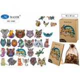 Пазлы деревянные фигурные BASIR Пазлы деревянные фигурные BASIR