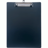 Клипборд (планшет) А4 ATTOMEX, картон+ПВХ, с зажимом, черный (3034045)
