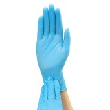 Перчатки нитриловые RABBITEX Standard, 50 пар (100 шт.), голубые, размер L (702153) ЧЗ
