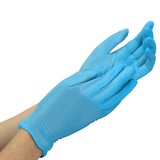 Перчатки нитриловые RABBITEX Standard, 50 пар (100 шт.), голубые, размер L (702153) ЧЗ