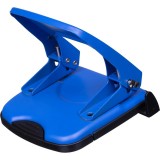 Дырокол ATTACHE ECONOMY, 25л., металлический, с линейкой, синий (1801136)