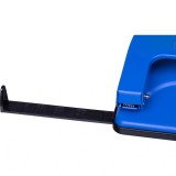 Дырокол ATTACHE ECONOMY, 25л., металлический, с линейкой, синий (1801136)