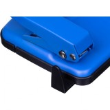 Дырокол ATTACHE ECONOMY, 25л., металлический, с линейкой, синий (1801136)