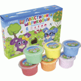 Пластилин шариковый deVENTE, мелкозернистый, незастывающий, с блестками, 6 цв, 125мл/шт (8042818) Пластилин шариковый deVENTE, мелкозернистый, незастывающий, с блестками, 6 цв, 125мл/шт (8042818)