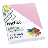 Бумага INDEX COLOR A4 100л/пач 80 гр, розовый (IC25/100) (A29512)