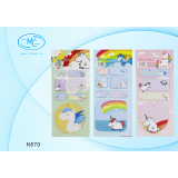 Закладки бумажные BASIR 