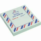 Клейкая бумага для заметок ATTOMEX, 76х76мм/100л, голубой  (2010710)