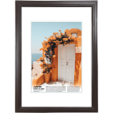 Фоторамка деревянная А4 deVENTE, 21x30см, профиль №1 (17х10 мм), венге (9027613)