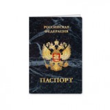 Обложка для паспорта КВАДРА  государственная символика (7951)