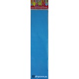 Бумага крепированная ФЕНИКС+, голубая, эластичная (30г/м2, 500х2500мм, 1 лист в уп.) (36438)