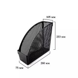 Лоток вертикальный ATTACHE ECONOMY, 110мм, черный (1226618) Лоток вертикальный ATTACHE ECONOMY, 110мм, черный (1226618)