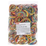 Резинка банковская ХАТБЕР, 1000г, диаметр 50мм, длина 80мм, цветная (RB_083973) (083973)